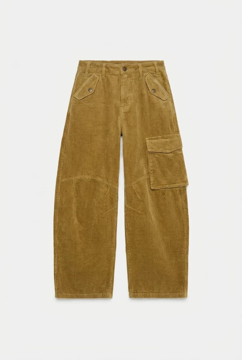 Pantaloni in velluto a coste