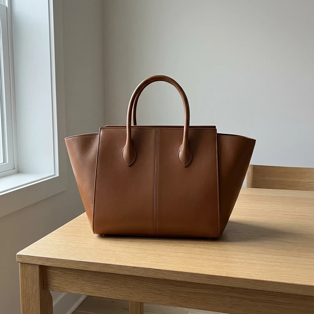 Tote près d'une fenêtre